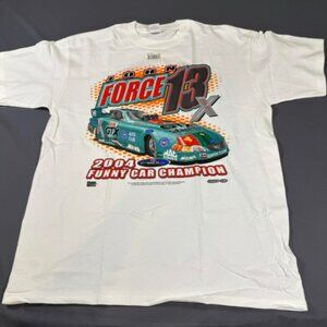 13x Champ NHRA Racing John Force Funny Car Men's Large